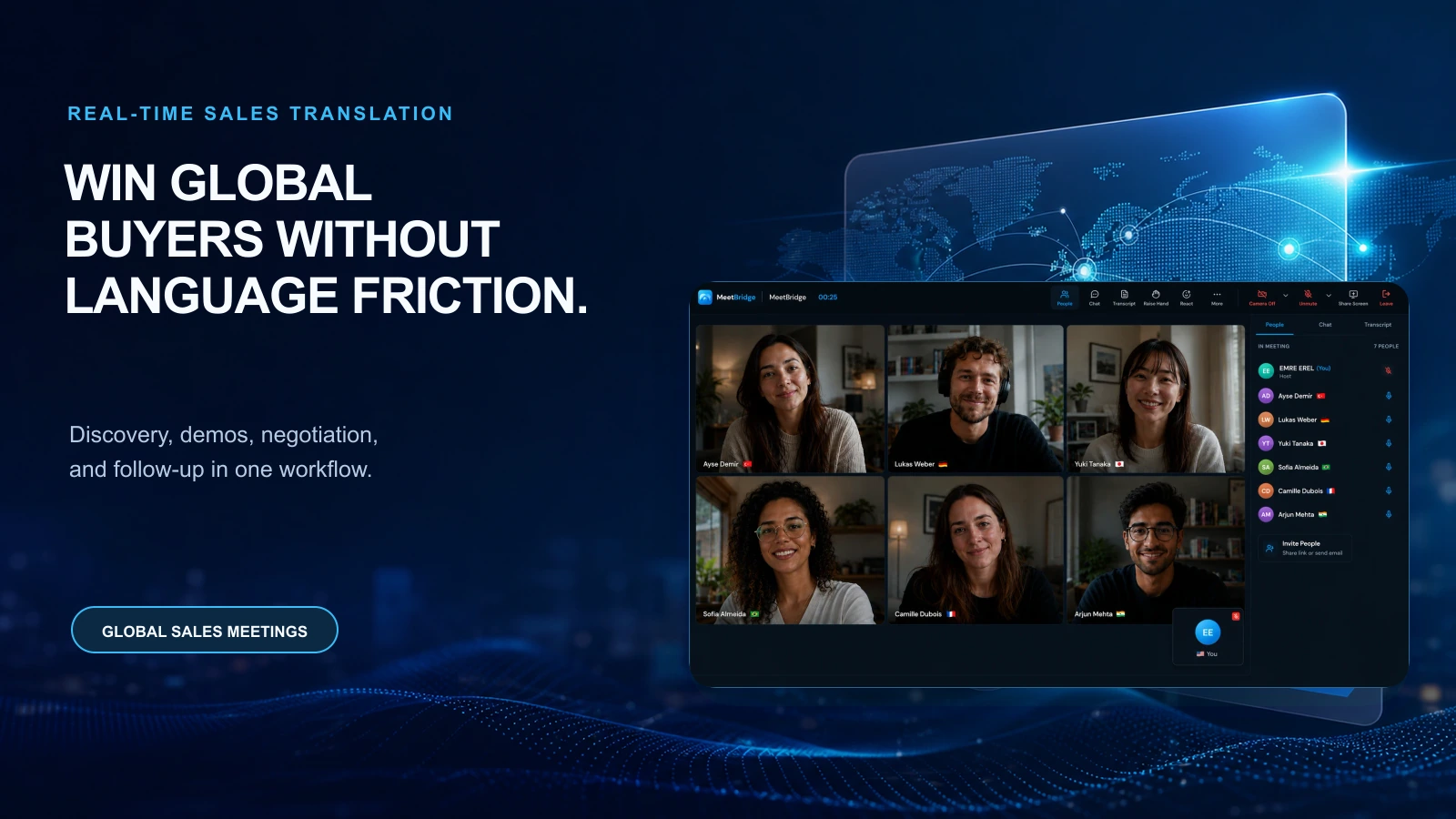 How Sales Teams Use Real-Time Meeting Translation to Win Global Buyers