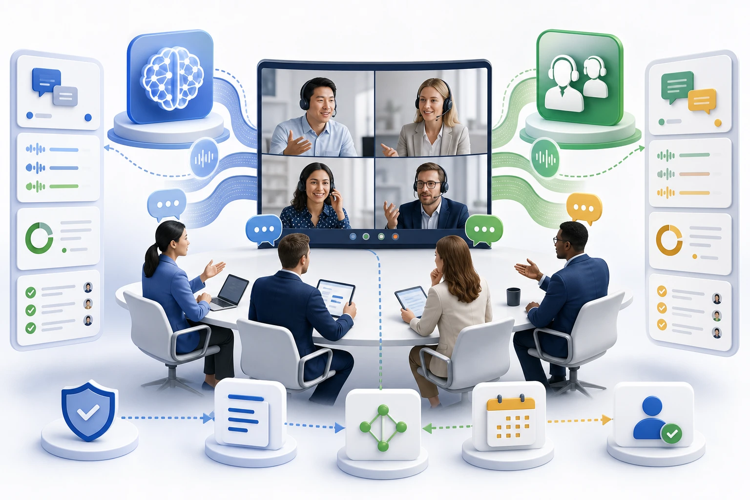 Live Meeting Translation vs Human Interpreters for Business Calls