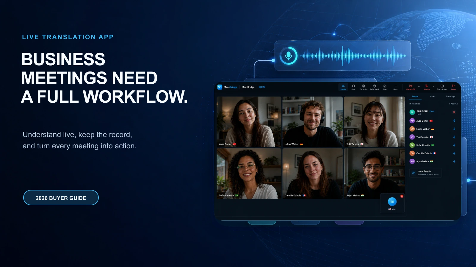 Live Translation App for Meetings: What Business Teams Should Look For in 2026