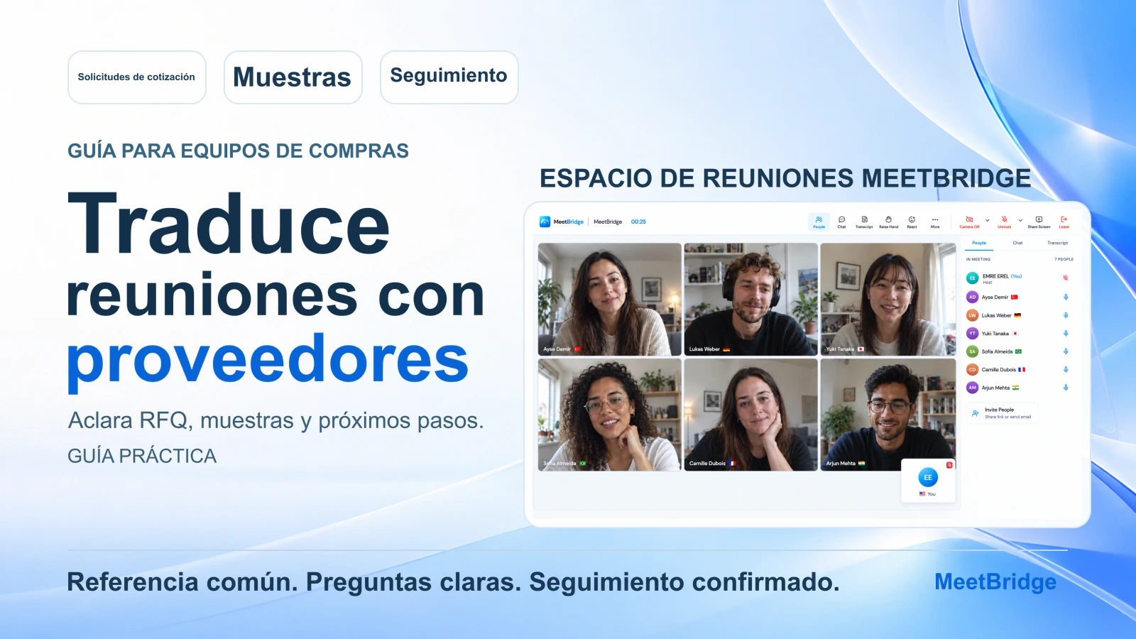Traducción de reuniones con proveedores: guía práctica para equipos de compras
