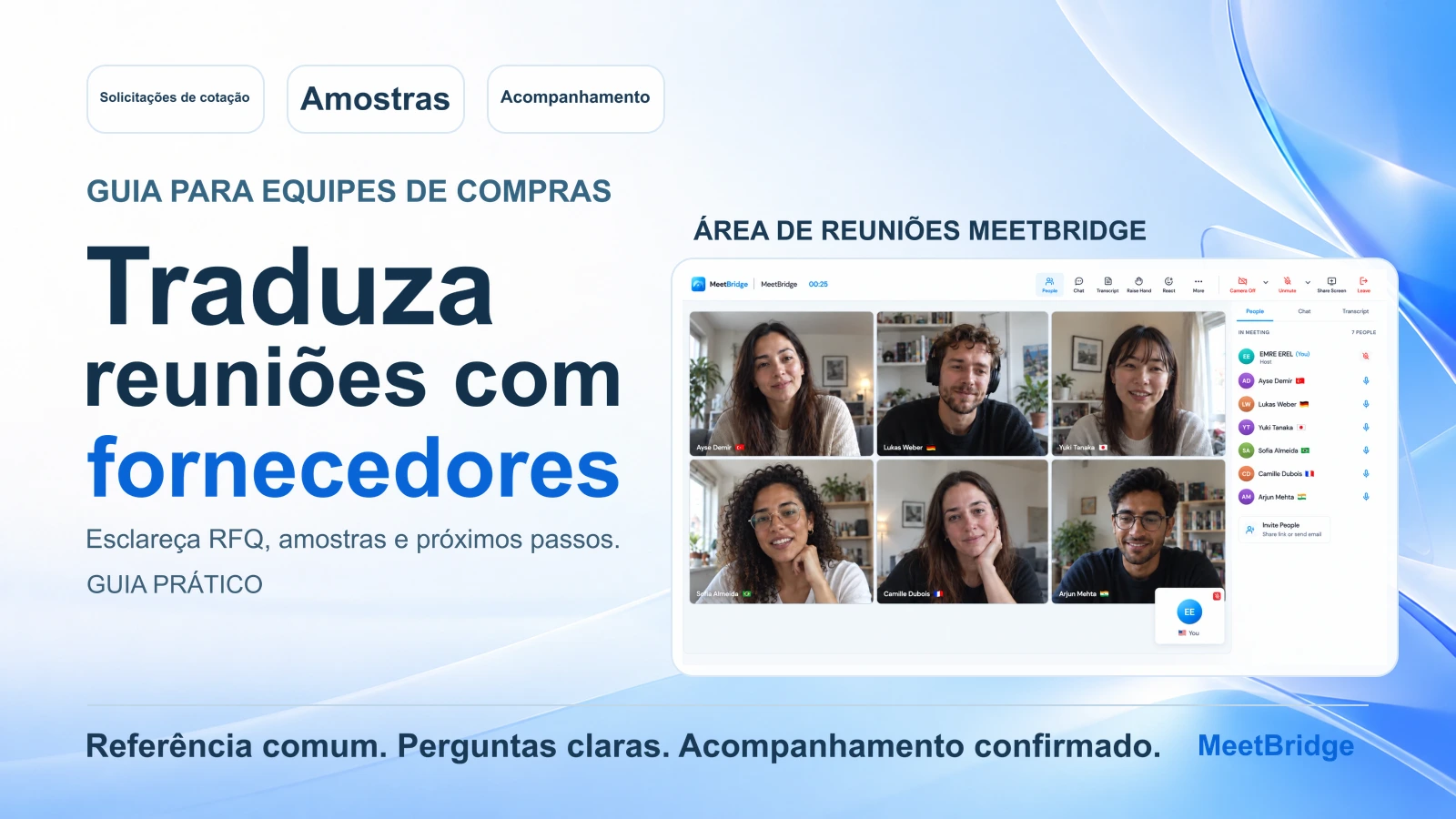 Tradução de reuniões com fornecedores: guia prático para equipes de compras